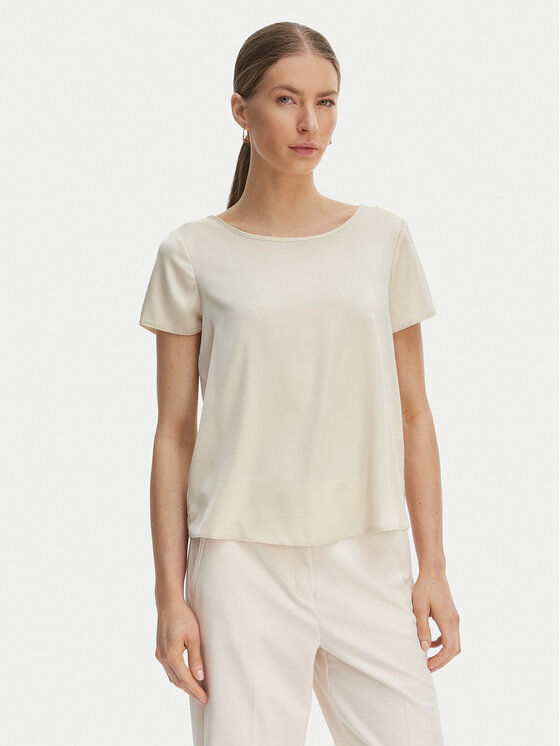 Rinascimento Rinascimento Bluse CFC0127880003 Beige Regular Fit