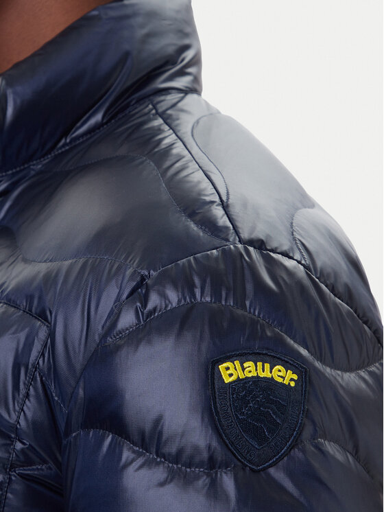 Blauer Blauer Pehelykabát 25WBLUC03075 Sötétkék Regular Fit