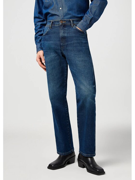 Wrangler Wrangler Jeansy FRONTIER Niebieski Regular Fit