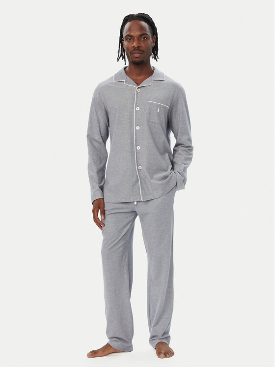 Polo Ralph Lauren Polo Ralph Lauren Piżama 714P21103001 Szary Regular Fit