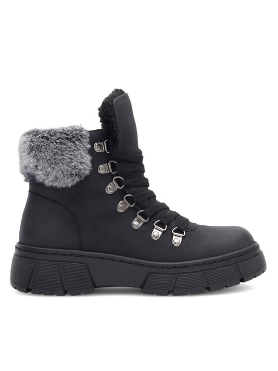 Go Soft Go Soft Trapper stila apavi KATJA SWS6157-01 Melns