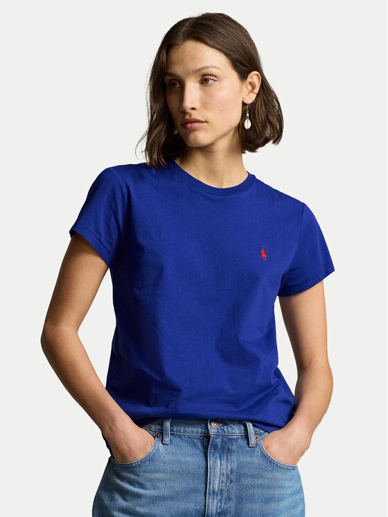 Polo Ralph Lauren T-shirt 211898698028 Plava Regular Fit