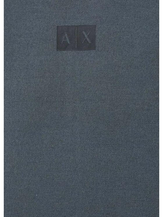 Armani Exchange Armani Exchange Sveter 6RZM5C ZMM9Z 1988 Zelená Regular Fit