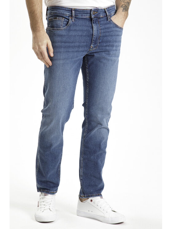Jeansy Cross Jeans, Rozmiar 32/32, Niebieskie, E 169-082