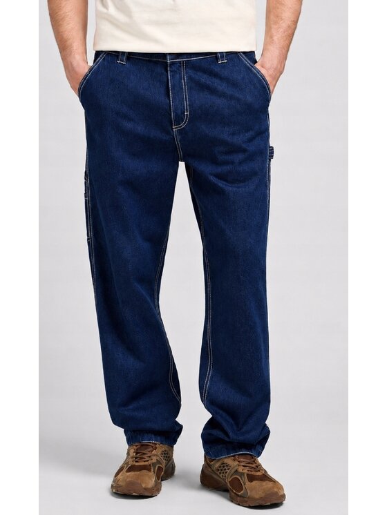 Lee Lee Jeans WW Carpenter Blu Straight Fit