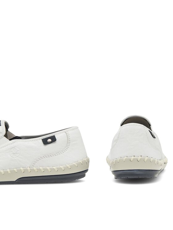 Rieker Rieker Halbschuhe B4551-81 Weiß