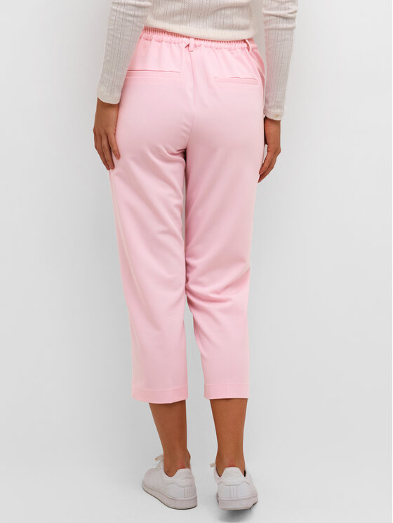 Kaffe Kaffe Spodnie materiałowe Sakura 10506127 Różowy Relaxed Fit