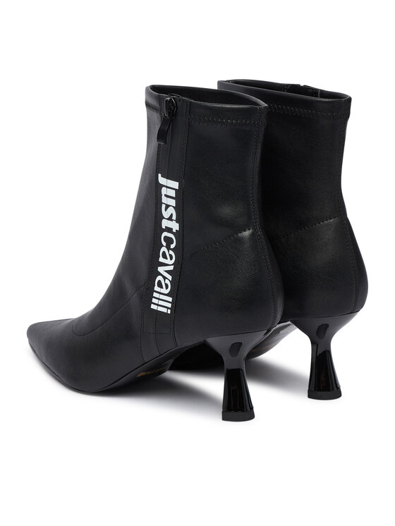 Just Cavalli Just Cavalli Īsie zābaki 79RA3S42 ZSD55 Melns