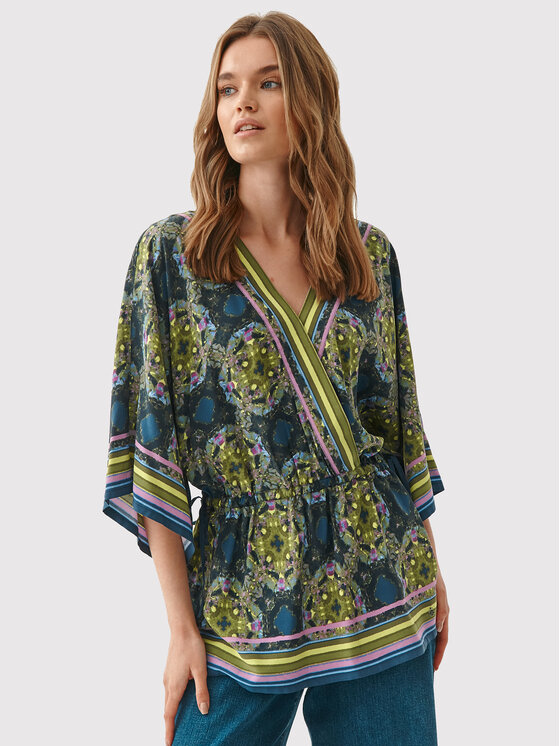 Blusa Monkona T2216.221 Multicolore Regular Fit