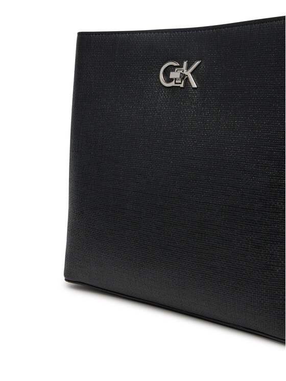 Calvin Klein Calvin Klein Handtasche Ck Bucket Bag_Tex K60K613179 Schwarz