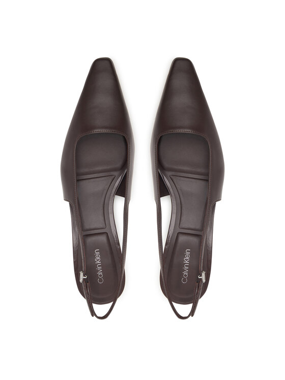 Calvin Klein Calvin Klein Обувки на ток Kitten Heel Pump Sling Hdw HW0HW03168 Черен