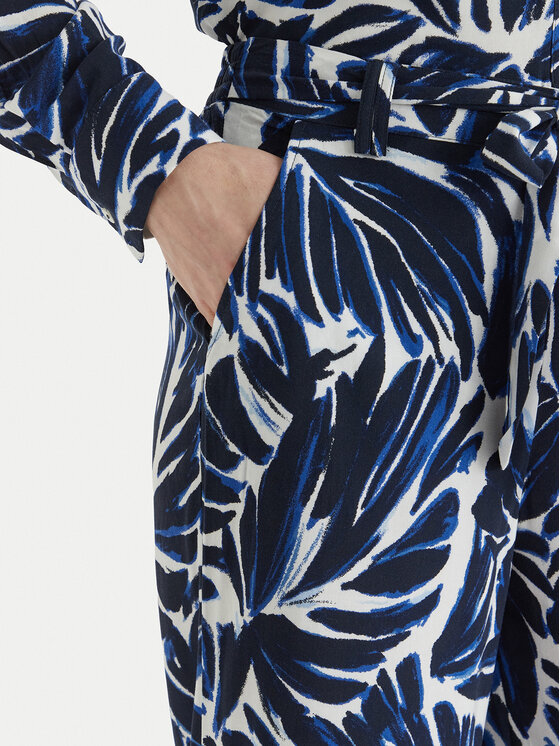 ONLY ONLY Bavlnené nohavice Nova 15264446 Tmavomodrá Regular Fit