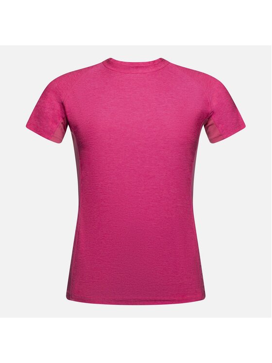 Rossignol Rossignol T-Shirt W Melange Ss Tee Różowy Regular Fit