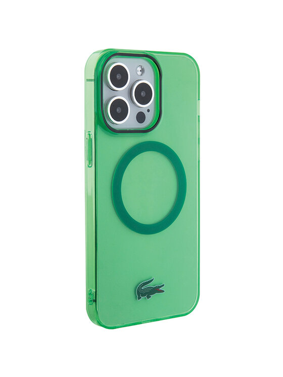 Lacoste Lacoste Etui na telefon iPhone 15 Pro Max Zielony