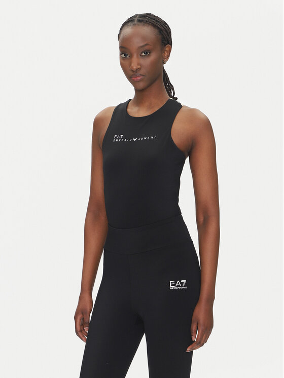 Damskie Body EA7 Emporio Armani, Rozmiar XXS, Czarne, 7W000338 AF12625 UC001