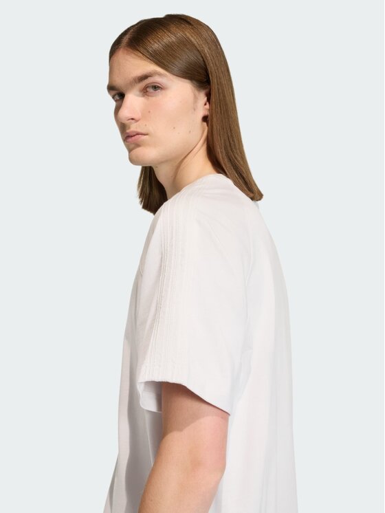 adidas adidas T-Shirt Premium Essentials Tee Biały Loose Fit