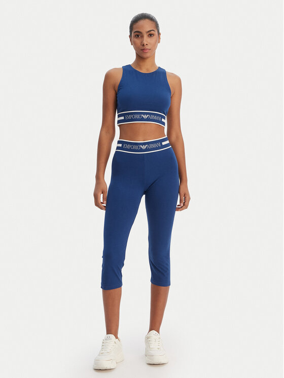 Emporio Armani Underwear Emporio Armani Underwear Top EW002960 AF19023 UB078 Blu scuro Slim Fit