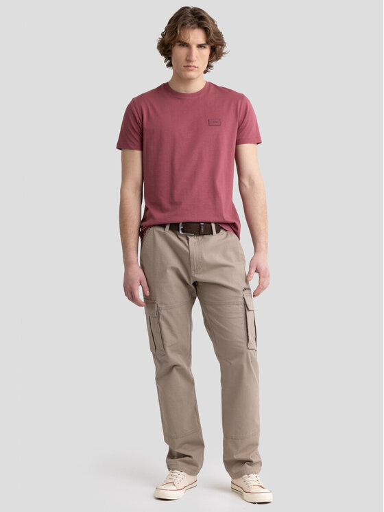 BIG STAR BIG STAR T-Shirt ARRISER_602_150 Różowy Basic Fit