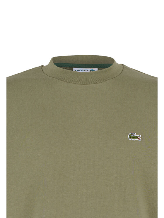 Lacoste Lacoste Bluza SH9801-BMY Zielony Regular Fit