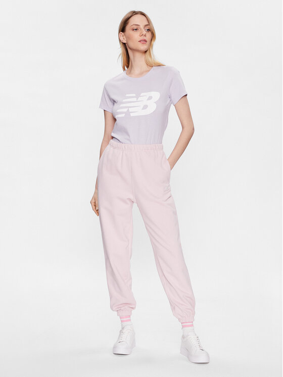 New Balance New Balance Donji dio trenerke Athletics Remastered French Terry WP31503 Ružičasta Relaxed Fit