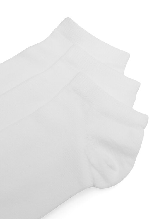adidas adidas Súprava 3 párov kotníkových ponožiek unisex HT3447 3-PACK Biela