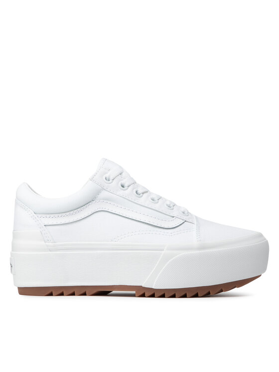 Vans old shop skool blanches