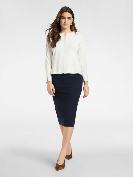 Elena Mirò Elena Mirò Gonna midi 1801Z100073N034 Blu Regular Fit