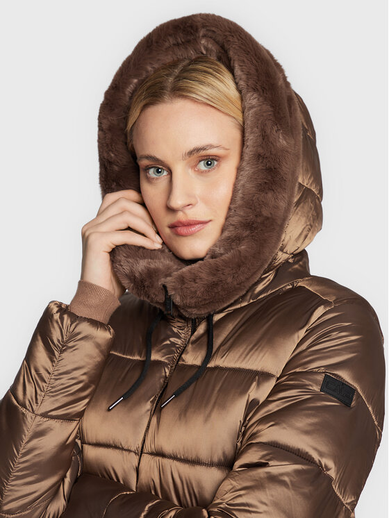 CMP CMP Žieminė striukė 32K3086F Ruda Regular Fit