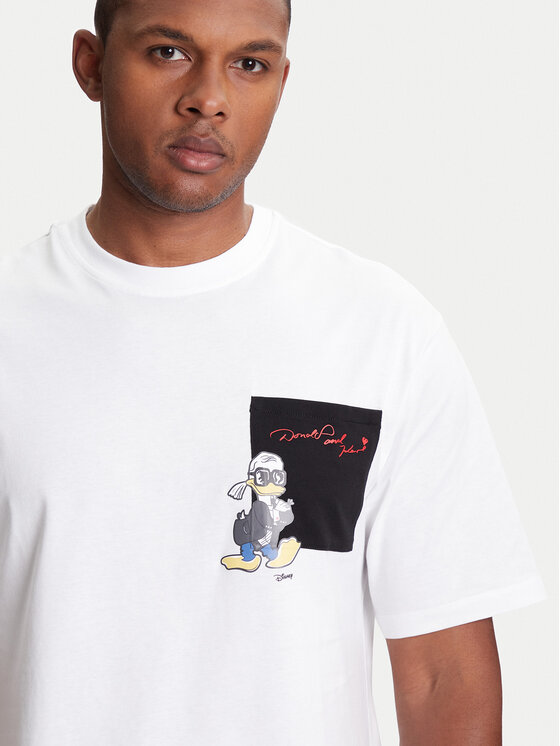 KARL LAGERFELD KARL LAGERFELD T-särk 755097 553270 Valge Regular Fit