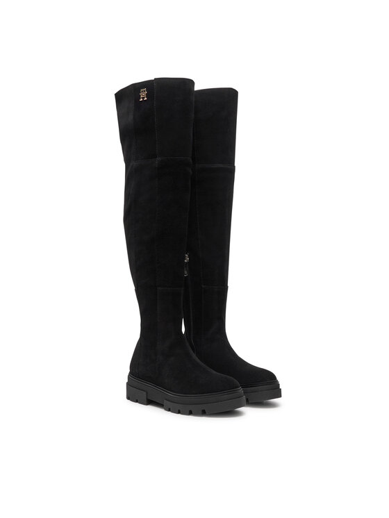 Tommy hilfiger thigh high boots discount