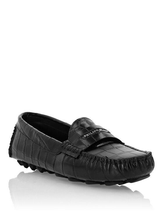 PHILIPP PLEIN PHILIPP PLEIN Mokasyny 25635 Czarny