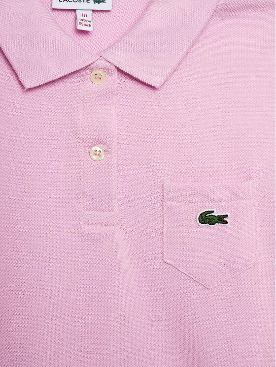 Lacoste Lacoste Sukienka codzienna EJ2816 Różowy Regular Fit