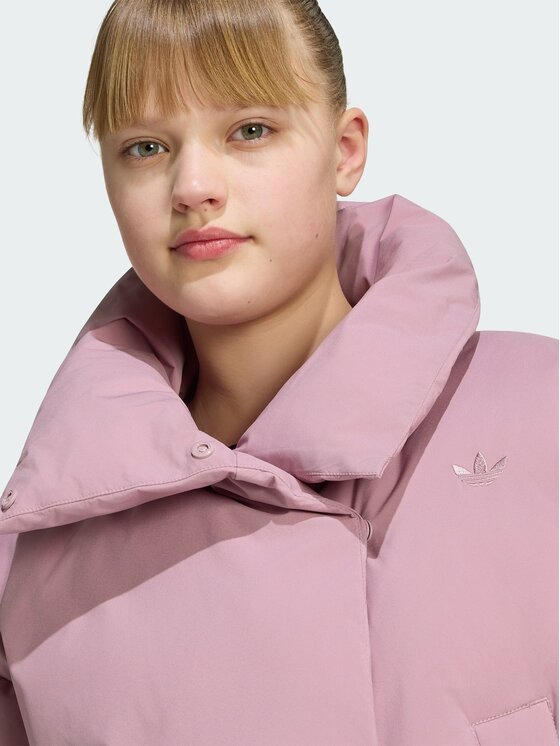 adidas adidas Kurtka przejściowa 168493 Czerwony ciemny Oversize