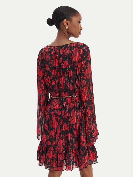 Guess Guess Kleid für den Alltag W6RK37 WJ712 Rot Regular Fit