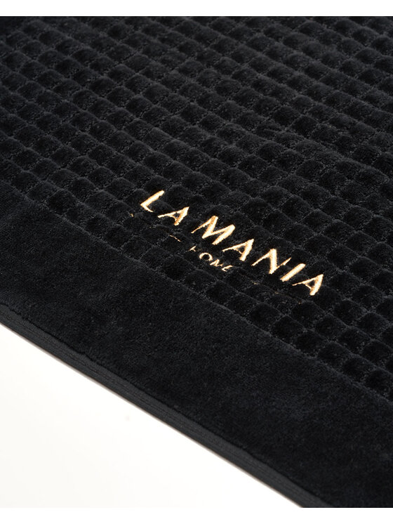 La Mania La Mania Dywanik łazienkowy Premium Czarny