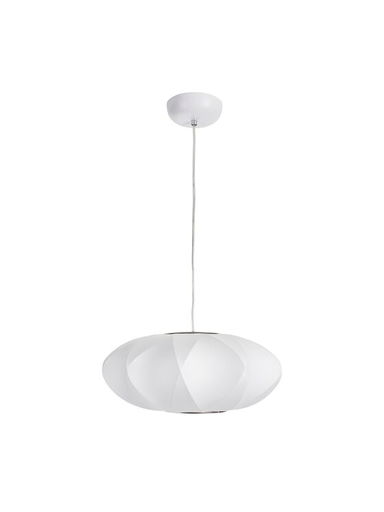MIAhome MIAhome Lampa wisząca SILK X-shape biała 40 cm Biały