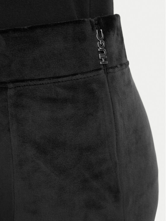 HUGO HUGO Pantaloni di tessuto Nucutey_B 50568260 Nero Flare Fit