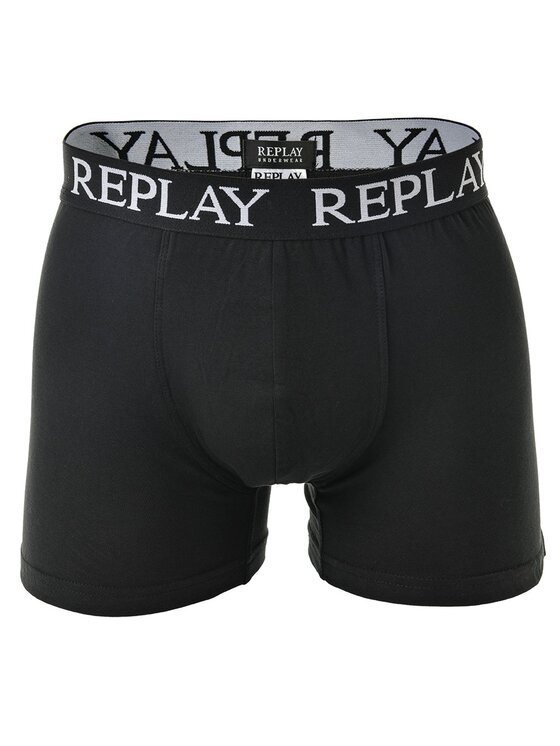 REPLAY REPLAY Bokserki 27402 Niebieski