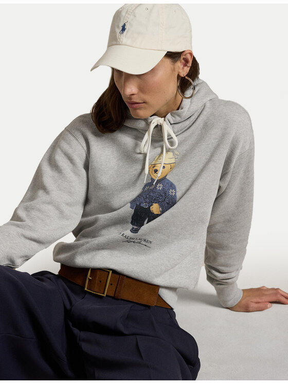 Polo Ralph Lauren Polo Ralph Lauren Mikina 211947964001 Sivá Relaxed Fit