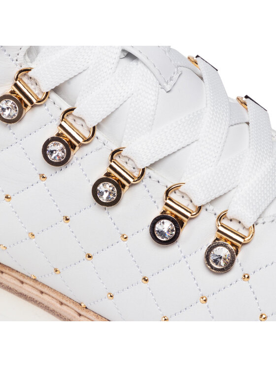 Le Silla Le Silla Trapper stila apavi St. Moritz 7512M040M1MMCHI200 Balts