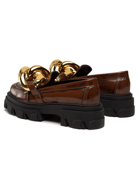 Scarpe basse B5976 Marrone