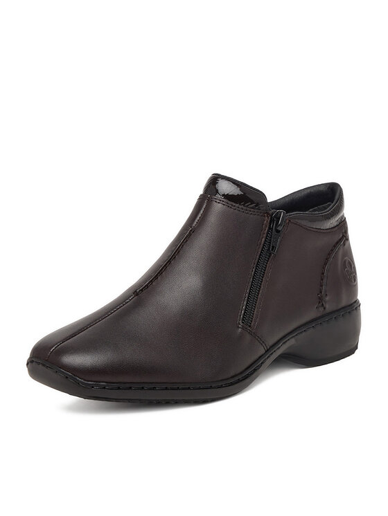 Rieker Rieker Botki CEO-L3882-25 Brązowy ciemny