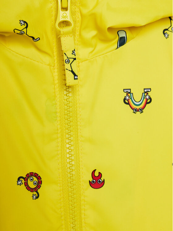 United Colors Of Benetton United Colors Of Benetton Giacca di transizione 2OKCGN02R Giallo Regular Fit