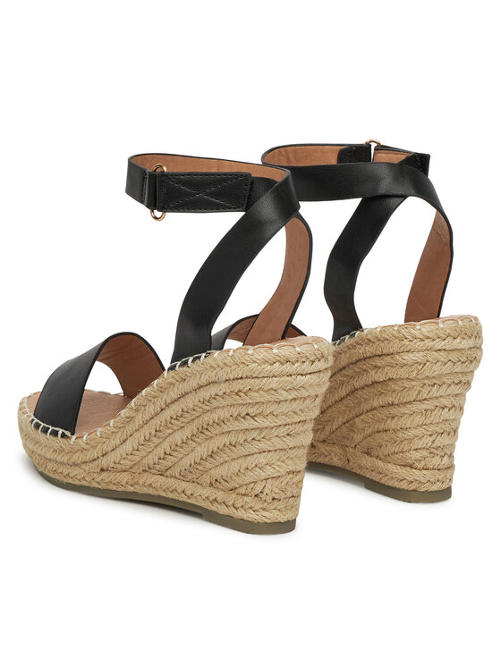 DeeZee DeeZee Espadryle JSZ2022-06 Czarny