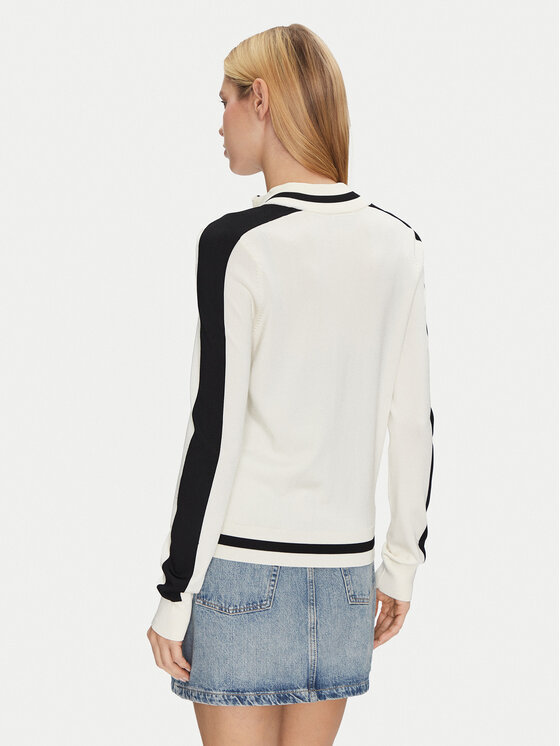 Guess Guess Bluza V5GQ01 Z3D60 Beżowy Regular Fit