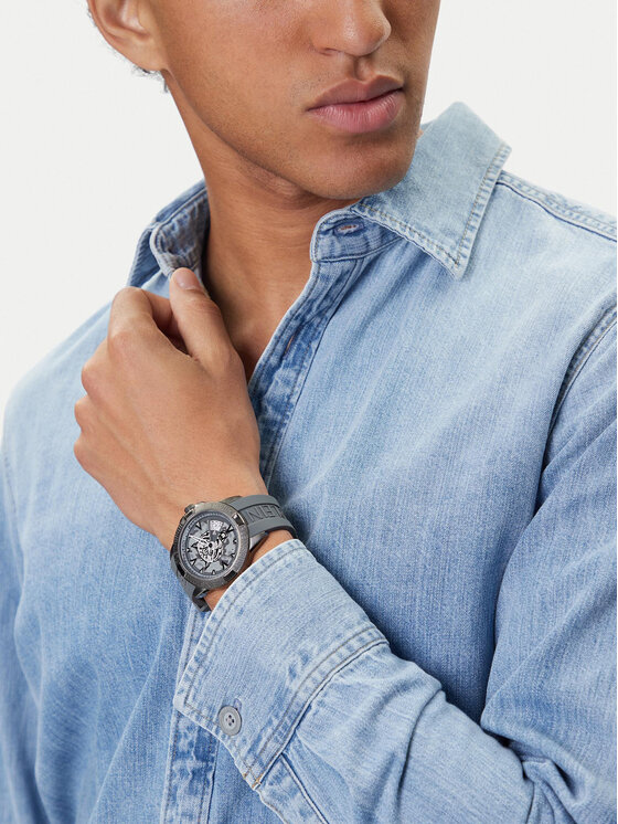 Plein Sport Plein Sport Orologio Touchdown Camo PSFBA0223 Grigio