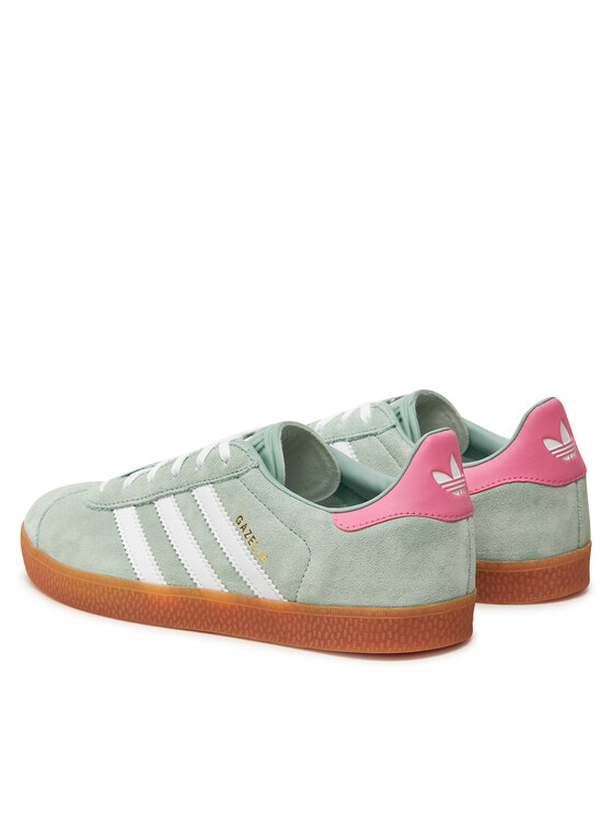 Adidas verde cu gri sau roz cu alb best sale