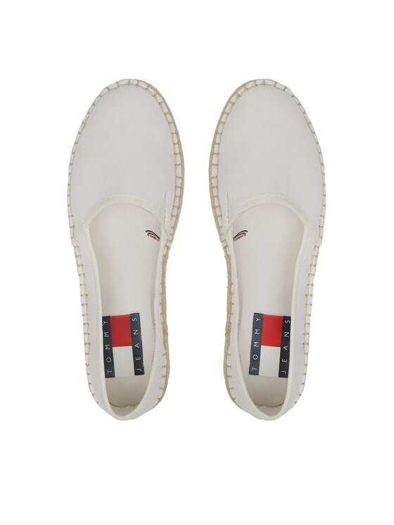Tommy Jeans Tommy Jeans Espadrillid Flatform Espadrille EN0EN02078 Valge