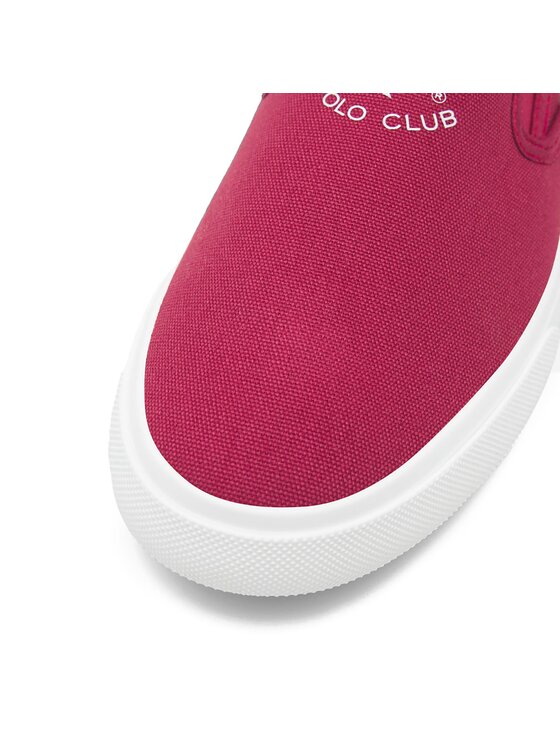 Beverly Hills Polo Club Beverly Hills Polo Club Sneakers aus Stoff M-VSS24001 Dunkelrot