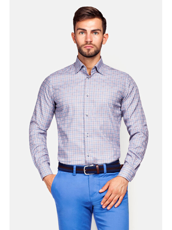 Lancerto Lancerto Koszula Sofia KO051217000002 Niebieski Regular Fit